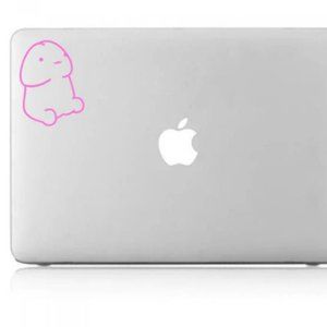 Happenis Decal, Discreet Wiener Decal, Small Weenie Decal, Tiny Penis, Prank